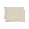 Std Temple Organic Cotton Pillowcase Pair Pebble
