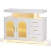 Artiss Buffet Sideboard Led 100cm