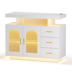 Artiss Buffet Sideboard Led 100cm