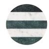 Maxwell & Williams Collective Round Marble Coaster Green Stripe 10cm