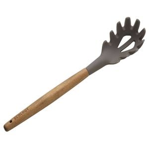 Ecology Provisions 31cm Wood/Silicone Pasta Server - Natural