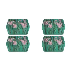2x 2pc Ashdene Native Flora Flowering Gum Serving Platter Scatter Tray