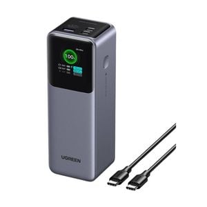 Ugreen Nexode Power Bank 25000mAh 200W with Smart Digital Display