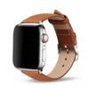 Premium Leather Watch Band Strap - For Apple iWatch Ultra [42mm Series 3] 44mm 45mm 46mm 49mm (Brown)