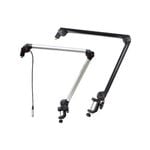 Alctron MA614 Heavy Duty Desk Mountable Broadcast Microphone Stand - Black