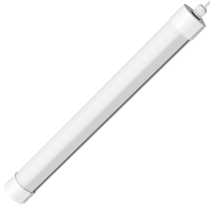 Arlec 60cm 20W DIY Dual-Power And Tri-Colour Tri-Proof LED Batten Light