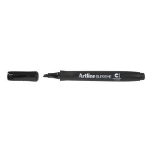 Artline Supreme 2.5mm Chisel Tip Marker 12pcs (Black)