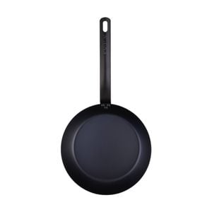 Evolv Pre-seasoned Heavy Gauge Fast Heat carbon Steel Fry Pan 24cm