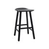 Modern Furniture Hetty 42x63cm Counter Stool - Black Ash Veneer