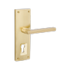 Zanda Satin Brass Epic Knox Entrance Set 9139.SB