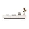 180cm TV Cabinet Stand High Gloss Marble Effect