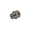 Brasshards 20 x 15mm Chrome Plated Brass Reducing Hex Nipple LF