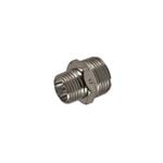 Brasshards 20 x 15mm Chrome Plated Brass Reducing Hex Nipple LF