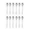 Tablekraft Amalfi Stainless Steel Soda Spoons - Set 12