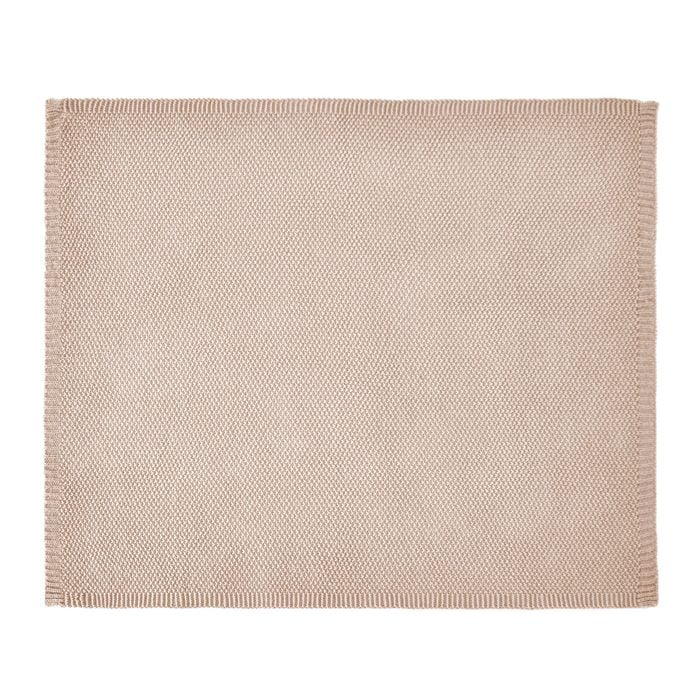 Astin Sinclair Knitted Throw Linen