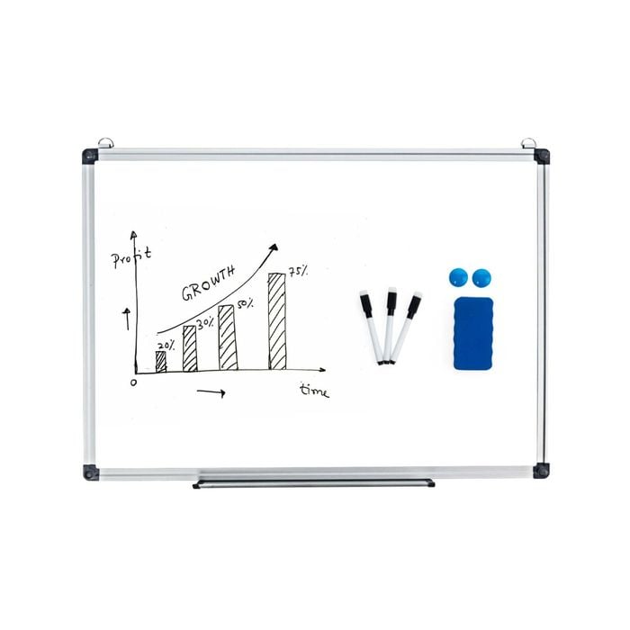Costway 70x50cm  Magnetic Wall Whiteboard Dry Erase Board