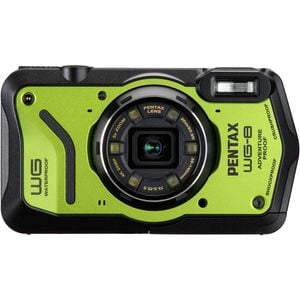 Pentax Wg-8 Waterproof Compact Camera - Green