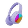 Laser RGB Kids Wireless Headphones (Purple)