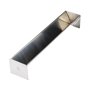 Matfer Bourgeat Stainless Steel Triangular Tureen - 50x7.5mm