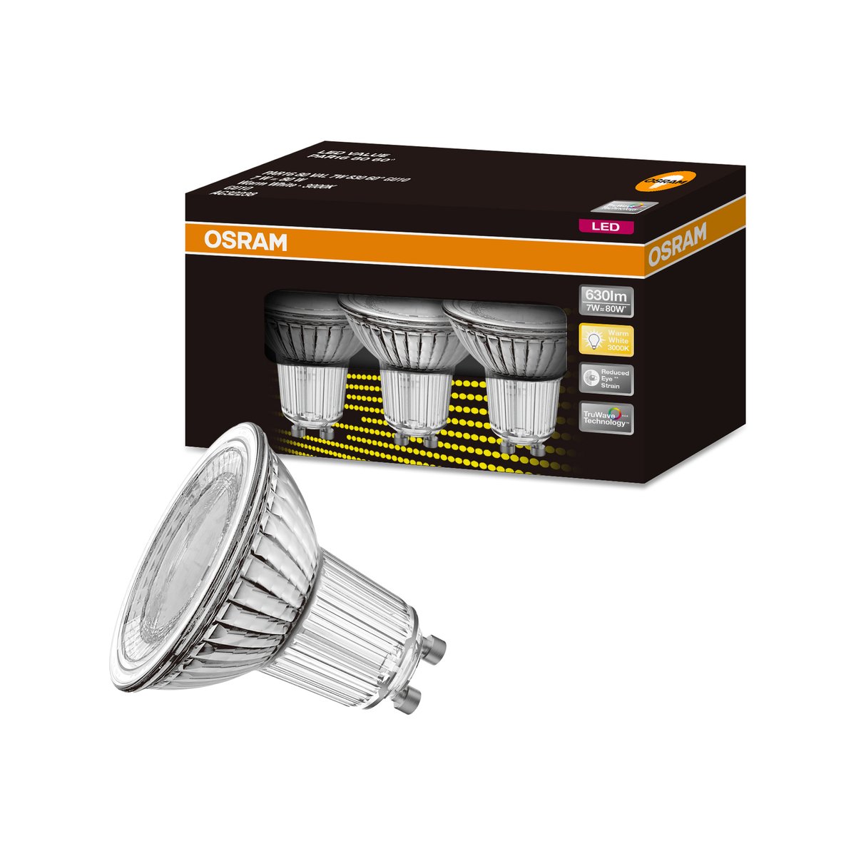 Osram led gu10 7w sales