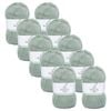10x Malli Margarita Green Super Blend Basic 100g Knitting Yarn Acrylic/poly