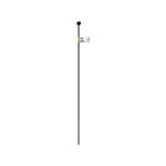 Jack 750mm Black Steel Regency Garden Stake