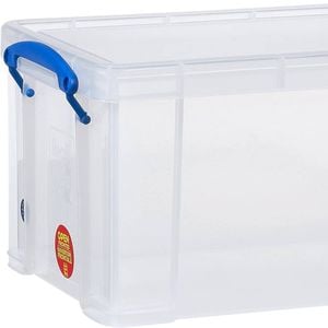 Really Useful Box - 14 Litre Clear with Open Front