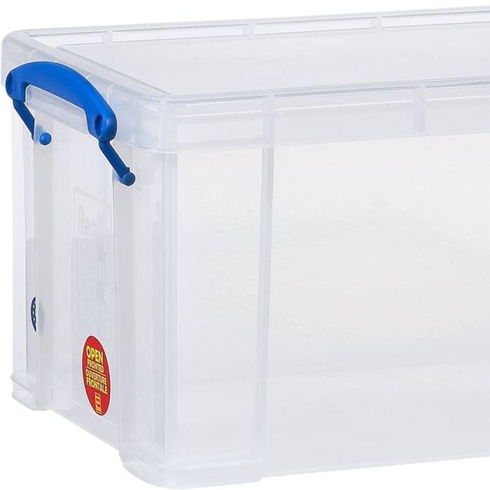 Really Useful Box - 14 Litre Clear with Open Front