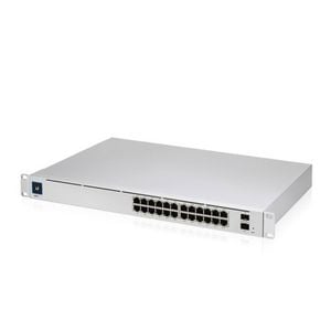 Ubiquiti UniFi 24 port Managed Gigabit Layer2 & Layer3 Switch, Auto-sensing 802.3at PoE+ & 802.3bt PoE, SFP+