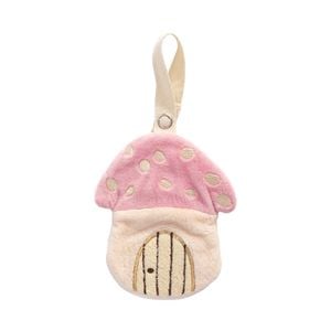 Living Textiles Baby Dummy Chain Pacifier Clip Dummy Holder - Mushroom House
