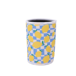 Marquee Lemon Pattern Can Cooler