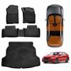 3D Floor Mats Boot Liner for Honda Civic Hatch 10th 2016-2021 Heavy Duty Cargo Trunk Luggage Tray
