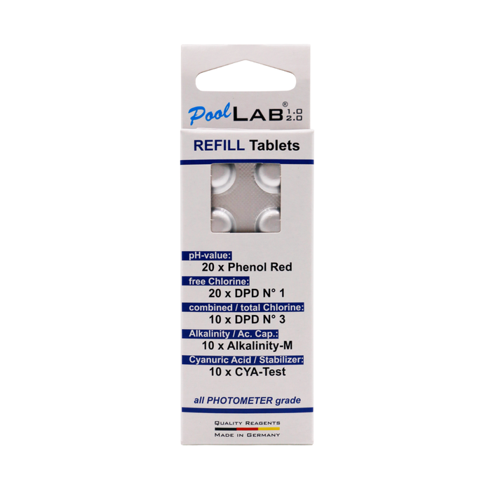Hy-Clor Pool Lab 1.0 Refill Tablets Pack (POL-Ref)