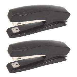 2pk Marbig No.10 16 Sheets Full Strip Stapler Paper Binder Office/school Black
