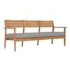 Mimosa Timber Honolulu 3 Seater Sofa Chair with Cushion