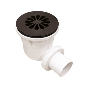 Stein 90mm Black Easy Clean Waste 