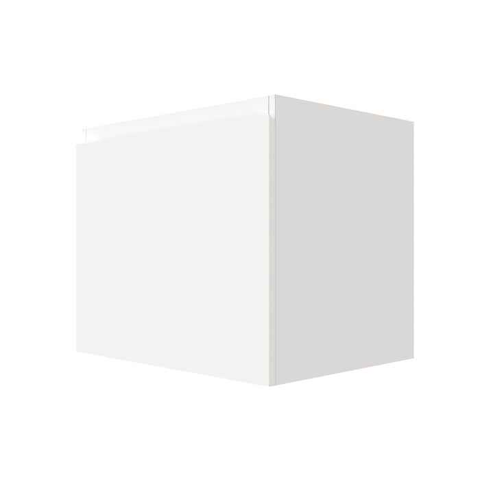 Stein 600 x 450 x 500mm White Select Wall Hung Handleless Vanity - Cabinet Only