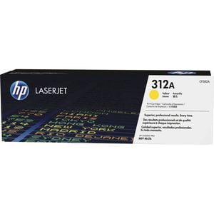 Hp 312a (cf382a) Original Laser Toner Cartridge - Single Pack - Yellow - 1 Each - 2700 Pages