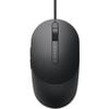 Dell Wired Laser Mouse Ms3220 - Black - Cable - 3200 Dpi - Scroll Wheel - Right-handed