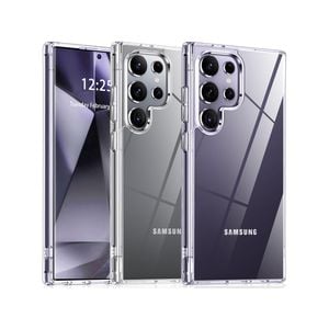 MEZON Samsung Galaxy S24 Ultra (6.8") Slim Clear TPU Gel Back Case