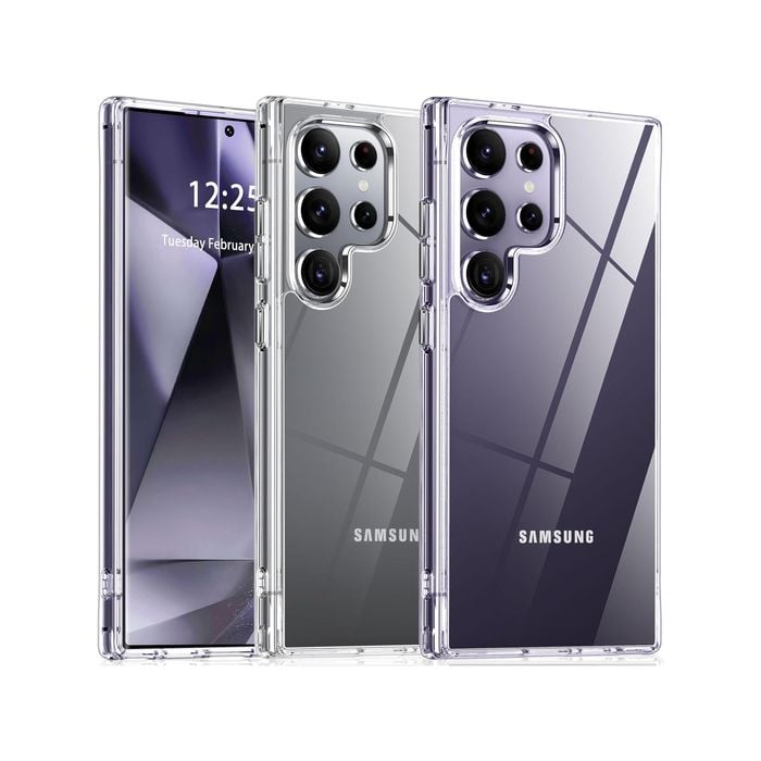 MEZON Samsung Galaxy S24 Ultra (6.8") Slim Clear TPU Gel Back Case