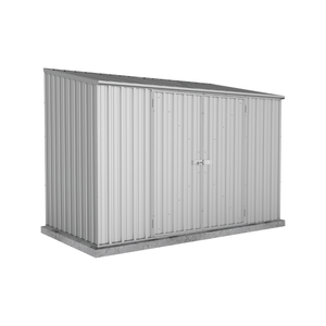 Absco Sheds 3.0 x 1.52 x 2.08m Zinc Double Door Garden Shed
