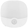 Arlec 67 x 22mm White Rechargeable Motion Square Night Light - 2 Pack
