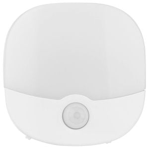 Arlec 67 x 22mm White Rechargeable Motion Square Night Light - 2 Pack