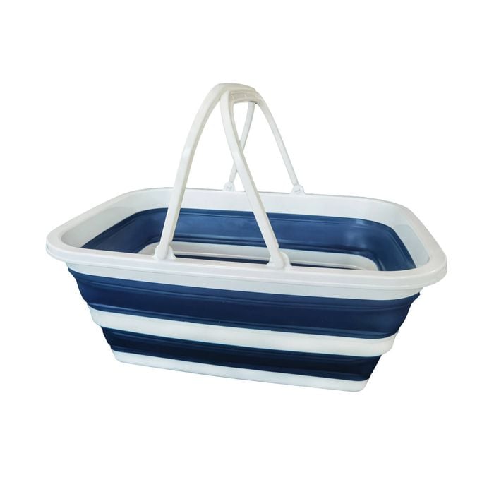 All Set 15L Collapsible Handle Basket