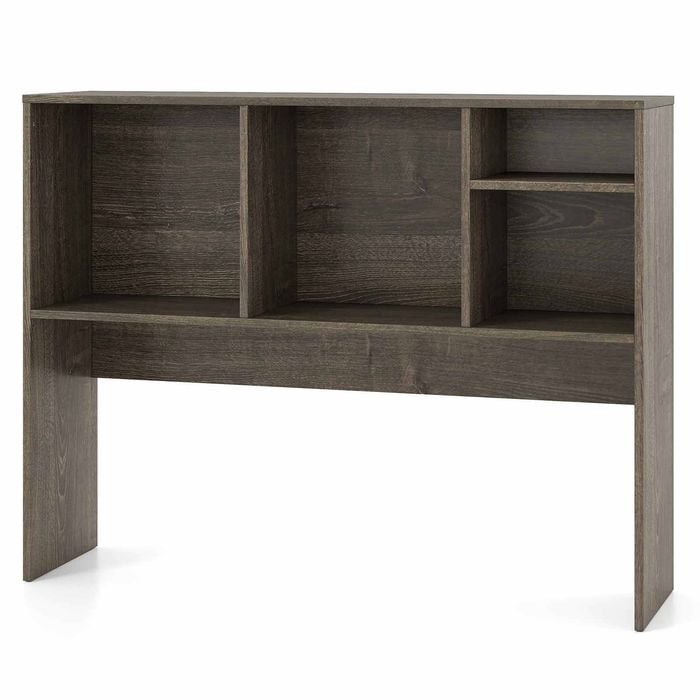 Costway Desktop Bookshelf Hutch 4cube For Computer Desk/dressing Table