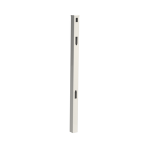 RapidFence 2500 x 127mm White Hamptons PVC End Post