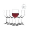 LAV Nevakar Stemmed Red Wine Tulip Glasses - 240ml - Pack of 6