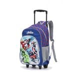 Marvel Avengers 17'' Trolley Backpack Kids/Children Bag - Blue