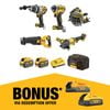 DeWALT 18V/54V XR 6.0Ah 5 Piece Mixed Voltage Combo Kit DCZ507T2-XE
